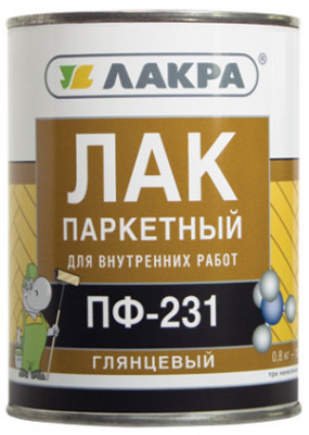 Лак ПФ-231 паркетный 1,8 кг Л-С (6)